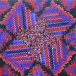 Shimmering Purple Blaze